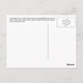 聖アウグスティーヌフロリダ橋ライオンズポストカードアート ポストカード (裏面)