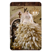 聖アウグスティーヌ・フロリダのメリークリスマス マグネット (縦)