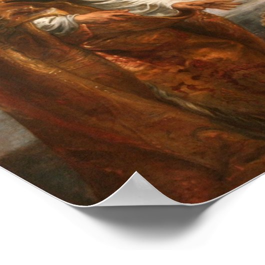 聖アウグスティーヌbyペーター・ポール・ルーベンス ポスター (角)