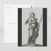 聖アガサ・オブ・シチリー ポストカード (正面/裏面)