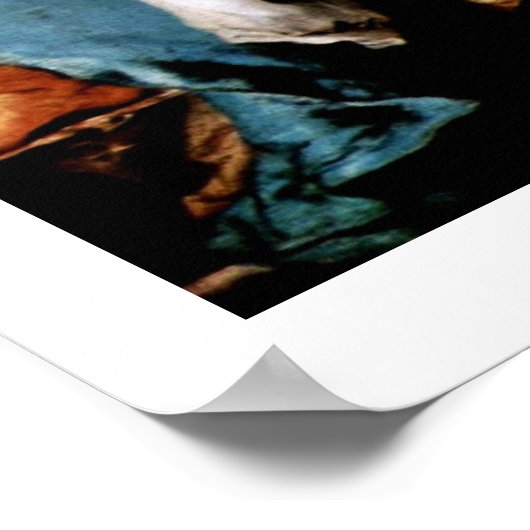 聖アガタの殉教 ポスター (角)