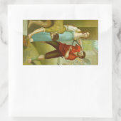 聖アガタ殉教(M 003) 長方形シール (バッグ)