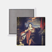 聖アグネズバイドメニチノ(1620年頃) マグネット (正面/裏面)