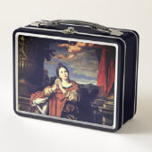 聖アグネズバイドメニチノ（1620年頃） メタルランチボックス (正面)