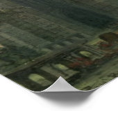 聖アサーフ大聖堂、南西からの眺め ポスター (角)