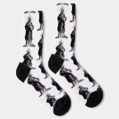 聖アダルバートオブプラハ司教と殉教者 ソックス (右)