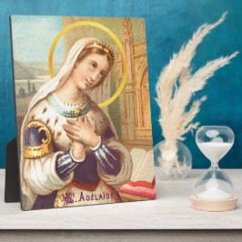 聖アデライード、神聖ローマ皇后 (LT 03) 8"x10" フォトプラーク