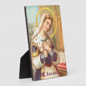 聖アデレード、神聖ローマ皇帝(LT 03) 5"x7" フォトプラーク (側面)