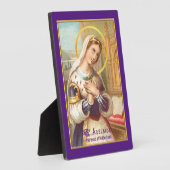 聖アデレード、神聖ローマ皇帝(LT 03) 5"x7" フォトプラーク (側面)