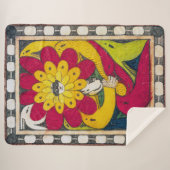 聖アドルフ王座、顔花 |アドルフöフリ | シェルパブランケット (正面(横))