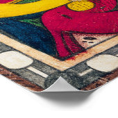 聖アドルフ王座、顔花 |アドルフöフリ | ポスター (角)