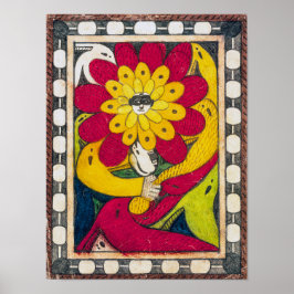 聖アドルフ王座、顔花 |アドルフöフリ | ポスター