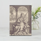 聖アナスタシア キリスト教の聖人であり殉教者 招待状 (スタンド正面)