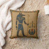聖アヌビスガーディアンゴールデンジャスティスピロー クッション (ブランケット)