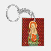 聖アポロニアの二重像（VVP 001） キーホルダー (正面左)