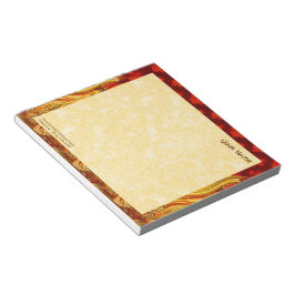 聖アポロニアの炎 (VVP 001a) 6"x5.5" 地平線 ノートパッド