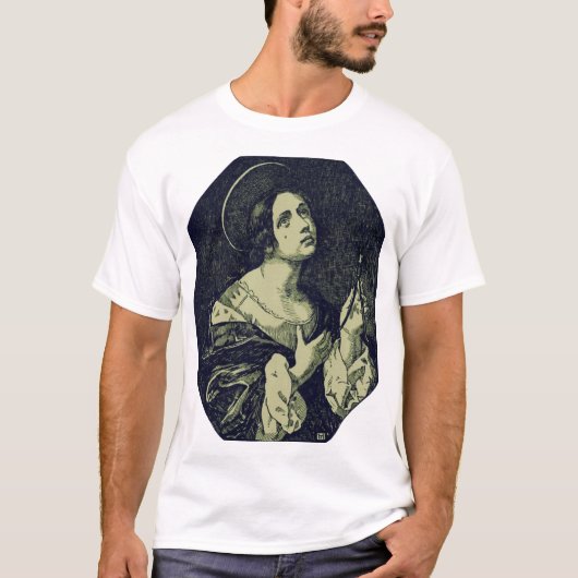 聖アポロニア 処女殉教者 Tシャツ (正面)
