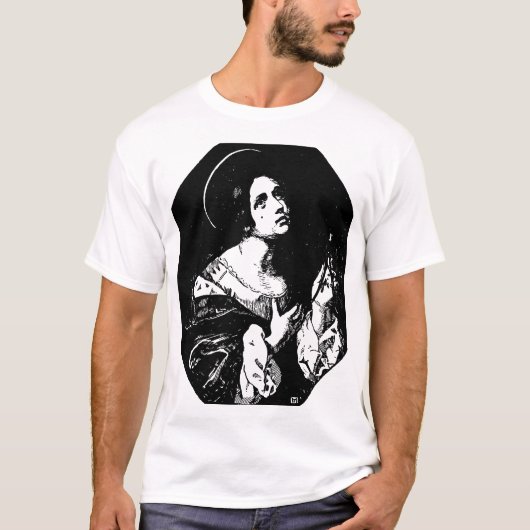 聖アポロニア 処女殉教者 Tシャツ (正面)