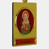 聖アポロニア（VVP 001） ゴールドプレートバナーオーナメント (右)