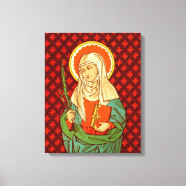 聖アポロニア (VVP 001) 40.6cm x 50.8cm x 3.8cm キャンバスプリント