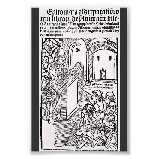 聖アルベルトゥス・マグナス教会の博士 フォトプリント (正面)