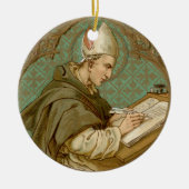 聖アルベルト・ザ・グレート (BK 013) セラミックオーナメント (正面)