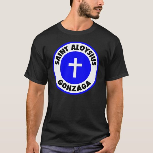 聖アロイシウスゴンザガ Tシャツ (正面)