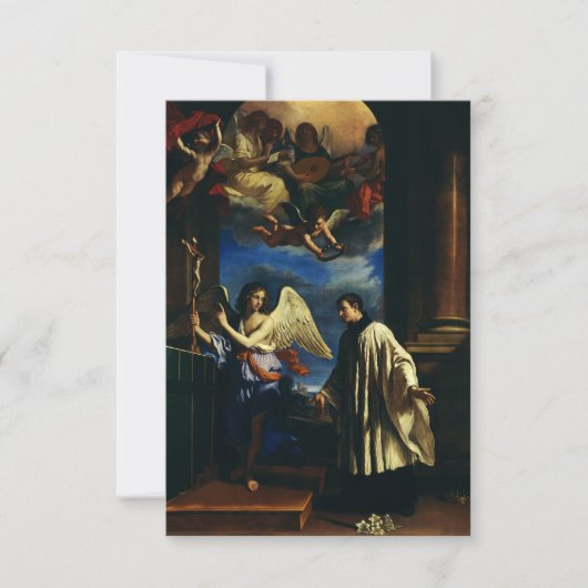 聖アロユシウス・ルイギ・ゴンザーガの生業 サンキューカード (正面)