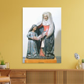 聖アンとヴァージン, 1500-30 キャンバスプリント (インサイチュ (リビング))