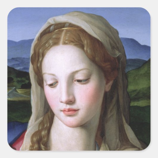 聖アンと聖ヨハネ乳児の聖家族 スクエアシール (正面)