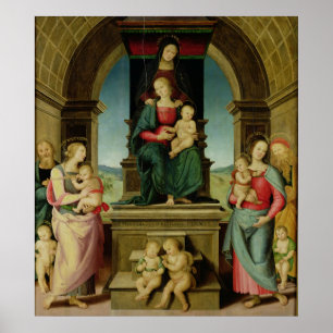 聖アンの家族, c.1507 ポスター