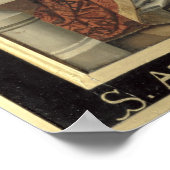 聖アンシュガルを描く投票パネル， 1457 ポスター (角)