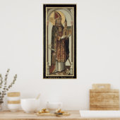 聖アンシュガルを描く投票パネル， 1457 ポスター (キッチン)