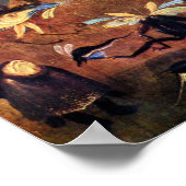 聖アンソニーのヒエロニムス・ボッシュ・テンプル ポスター (角)