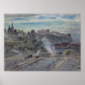 聖アンソニーの礼拝堂の近くのエジンバラ ポスター (正面)