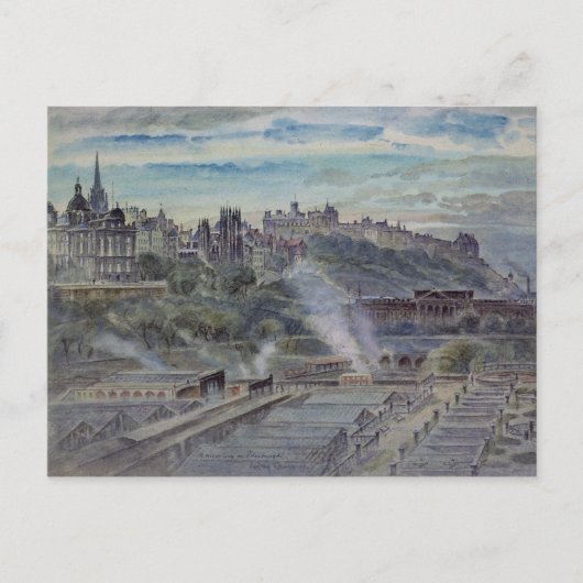 聖アンソニーの礼拝堂の近くのエジンバラ ポストカード (正面)