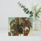 聖アンソニーの苦しみ, 1487年ミケランジェロ ポストカード (スタンド正面)