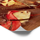 聖アンソニーの誘惑のトリプチチ ポスター (角)