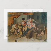 聖アンソニーの誘惑のトリプチチ ポストカード (正面/裏面)