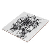 聖アンソニーの誘惑素晴らし タイル (側面)