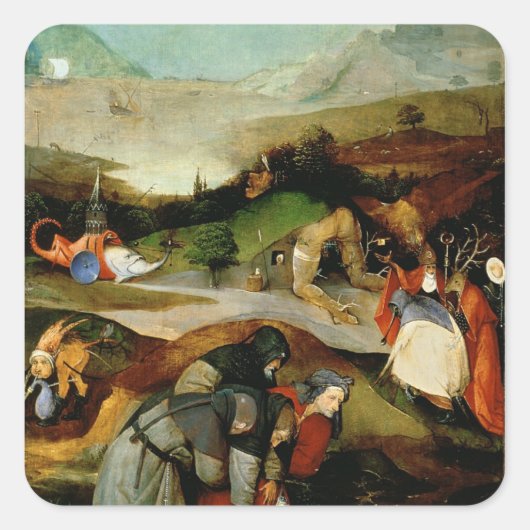 聖アンソニーの誘惑 スクエアシール (正面)