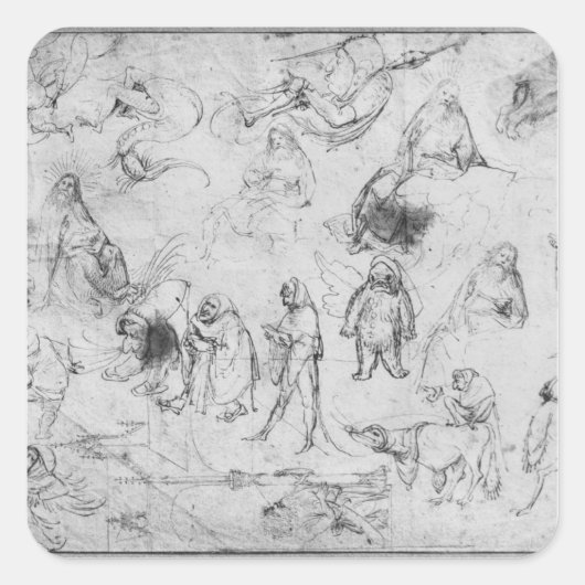 聖アンソニーの誘惑 スクエアシール (正面)