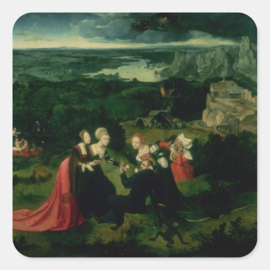 聖アンソニーの誘惑 スクエアシール (正面)