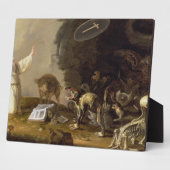 聖アンソニーの誘惑(パネル) フォトプラーク (側面)