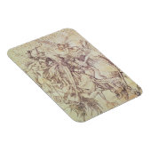 聖アンソニーの誘惑(版木、銅版、版画) マグネット (右側)