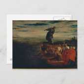 聖アンソニーの魚への説教， c.1580 ポストカード (正面/裏面)