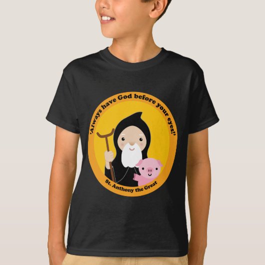 聖アンソニー素晴らし Tシャツ (正面)
