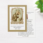 聖アンソニー・カトリック葬儀記念聖札 –  (デスク)