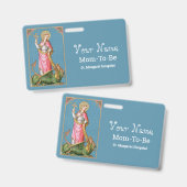 聖アンティオキアのマルガリタ （SAU 038） バッジ (正面＆裏面)