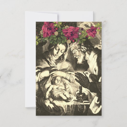 聖アンデレのクリスマス・ノベナ 宗教儀礼 カード (正面)